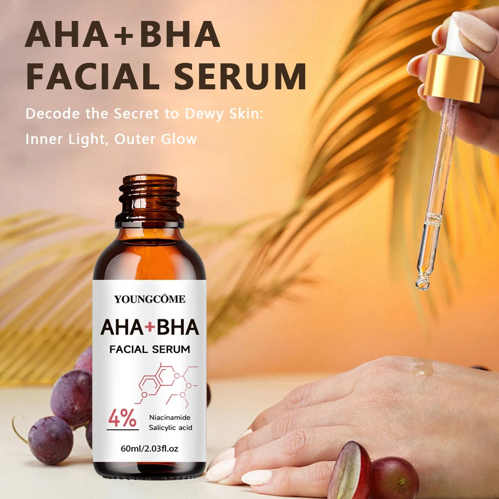Salicylic Acid Facial Serum Firming Even Skin Tone,unclogs Pores oil Control Lightening Fine Lines Fast Absorption Face Care ﻿