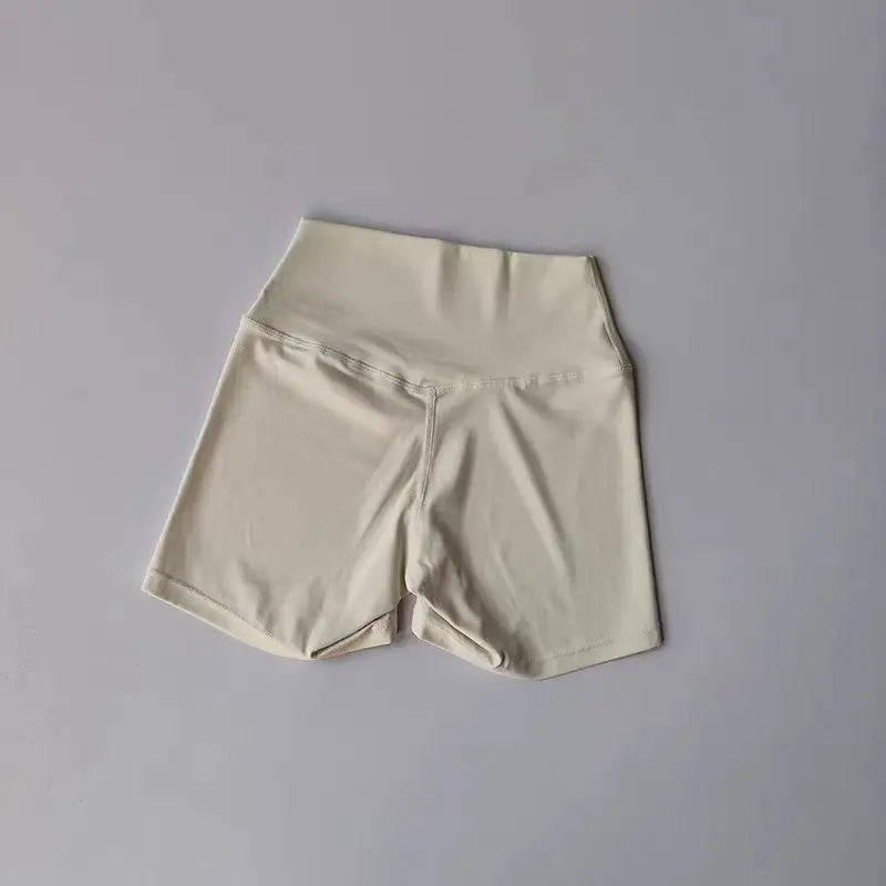 Yoga 2Pcs Women Naked Skin Set Thin Strap Beauty Back Tank High Waist Butt Lift Shorts Soft Breathable Gym Fitness Outfit