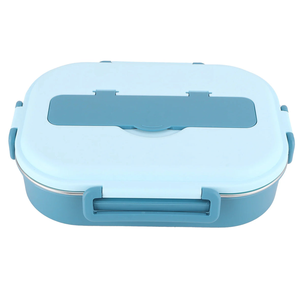 Stainless Steel Lunch Box 4‑Grid Portable Box Food Storage Container for Student Adult Dinnerware Food Storage Container