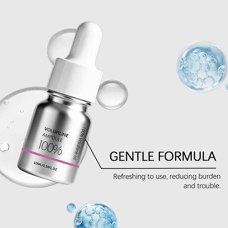 Volufiline Asiatica Ampoule 10ml Plumping Soothing Facial Serum Hydrating Moisturizing Essence Gentle Daily Skin Care Ampoule