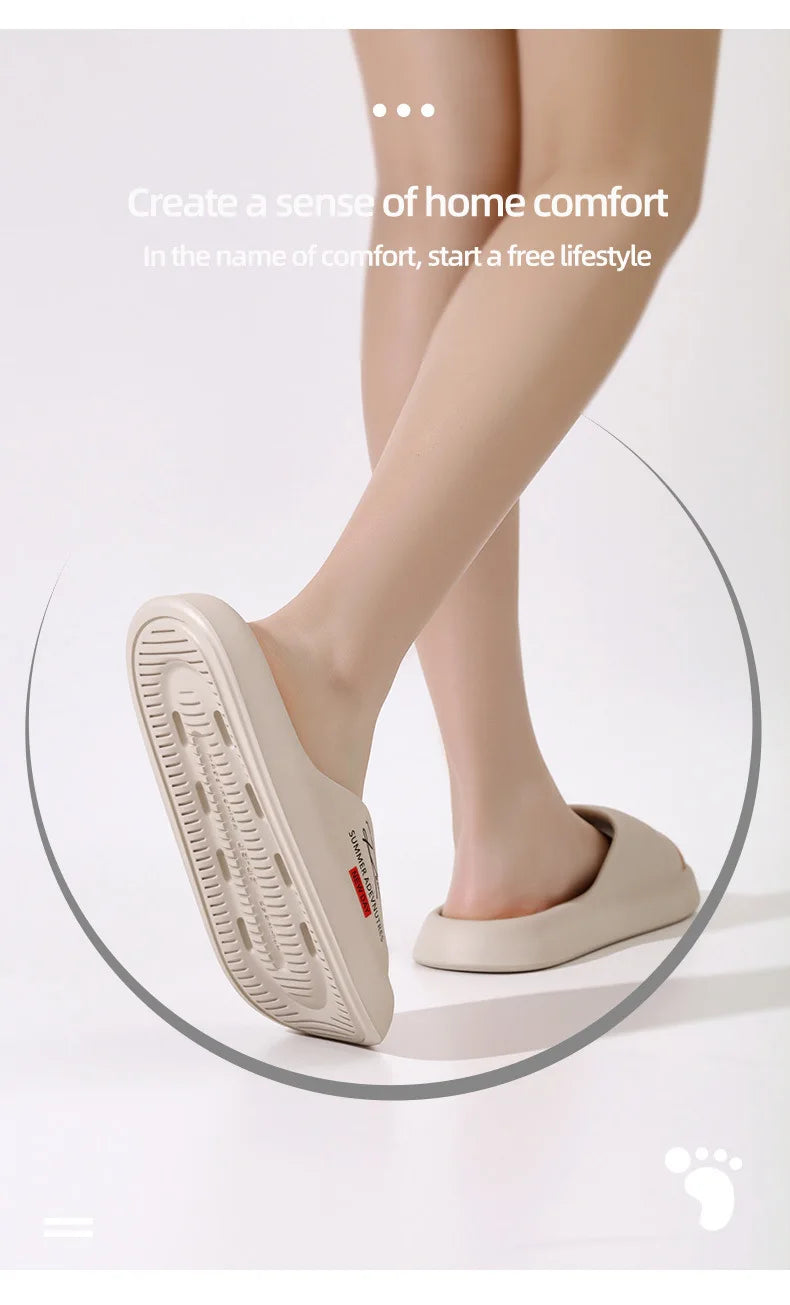 Summer Innovative Design EVA Slippers Shoes Soft and Lightweight Home Slippers Sandals Suitable for Indoor and Outdoor Leisure
