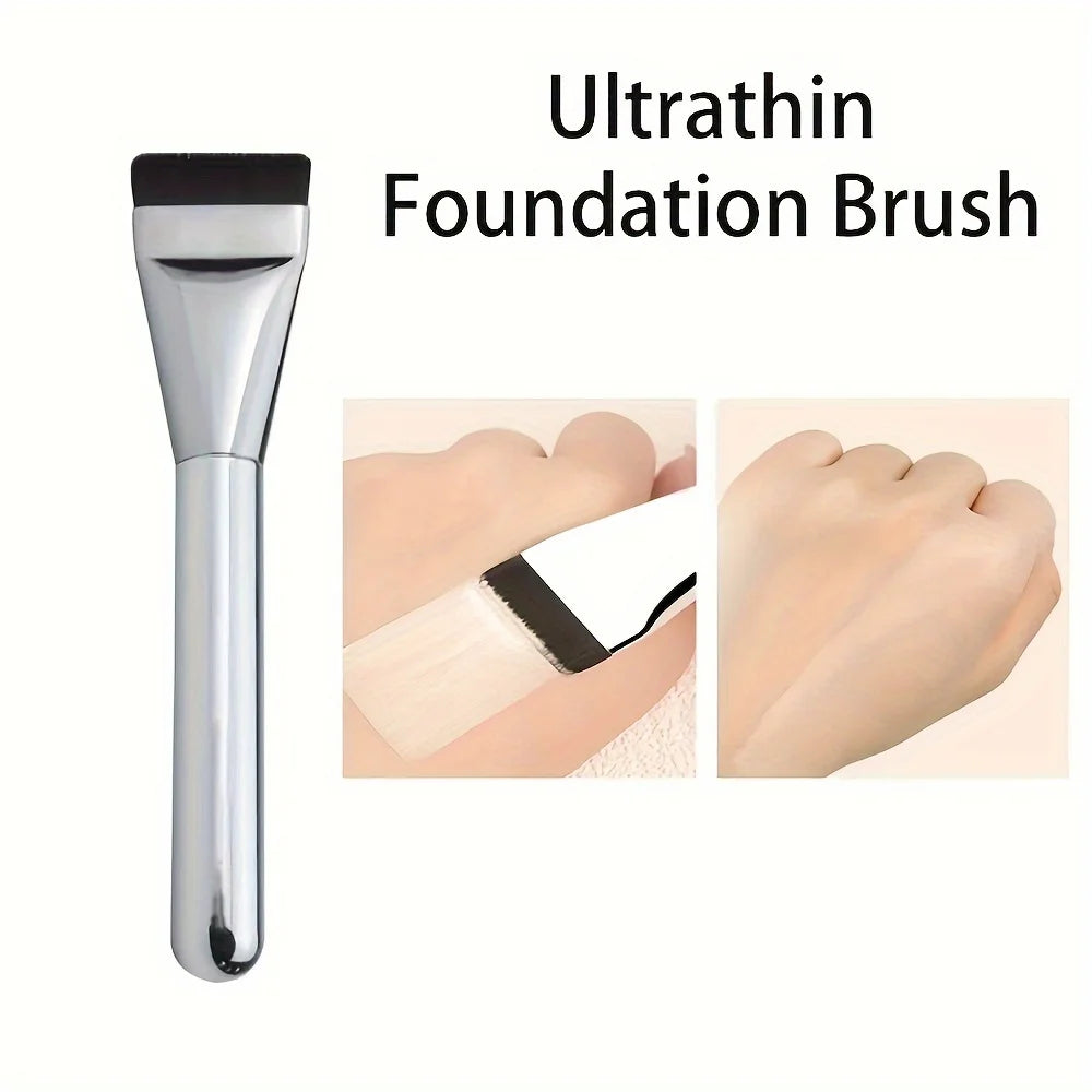Liplns Oval Foundation Makeup Brush Set