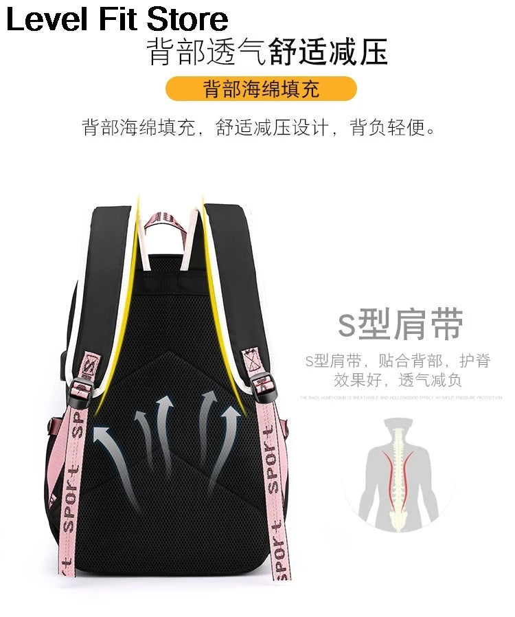 2026MURDER DRONES N UZI Backpack Fashion TV Series Murder Drones Boys Girls Outdoors high quality Schoolbag Y2K Students Bookbag