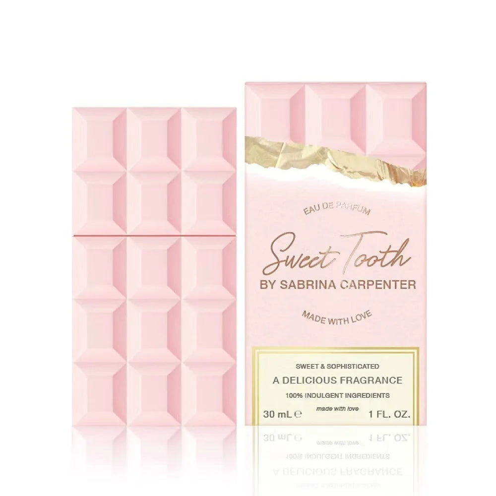 Sweet Chocolate Unisex Perfume 75ml Sweet Fragrance Long-lasting Scent Body Spray Creative Design Must-have For Daily Commutes