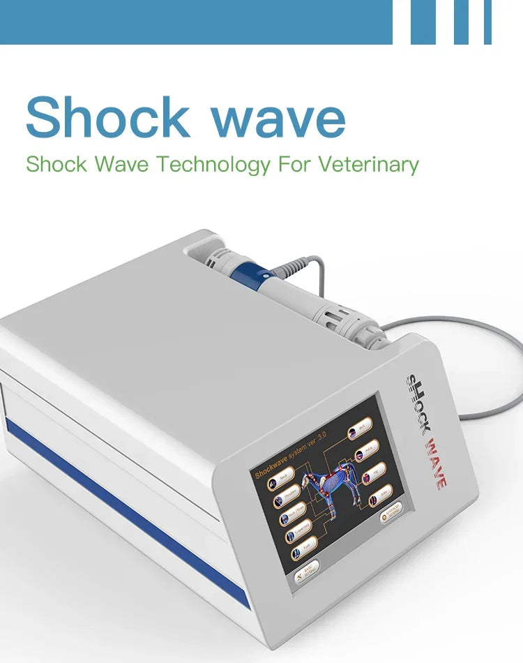 2026 Equine Horses Pain Therapy ESWT Shock Wave Animals Therapy Euiqne Wave Horses Pets Animals Health Care Machine
