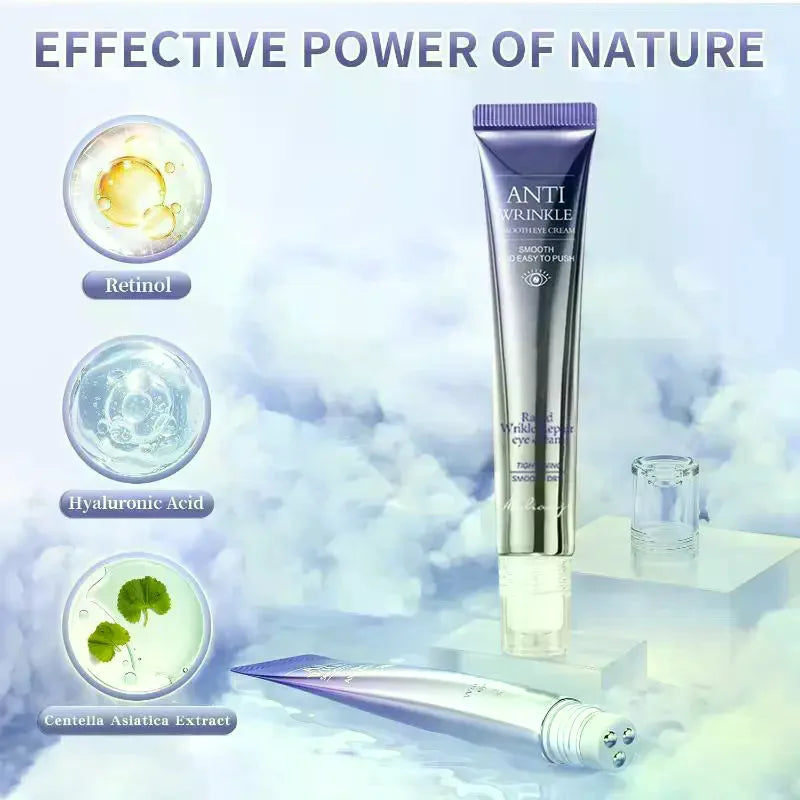 Eye Care Cream with 360° Roller Applicator