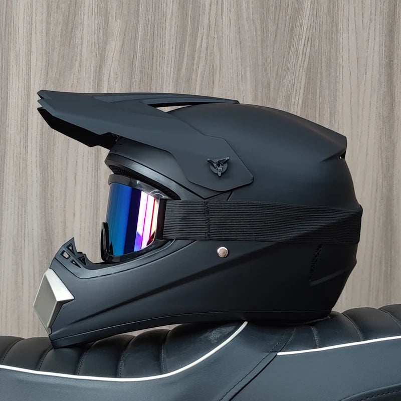 Off Road Motorcycle Helmet DOT Certified Motocross Dirt Bike Helmet ATV MX Downhill Racing Full Face Helmet Casco Moto Capacete