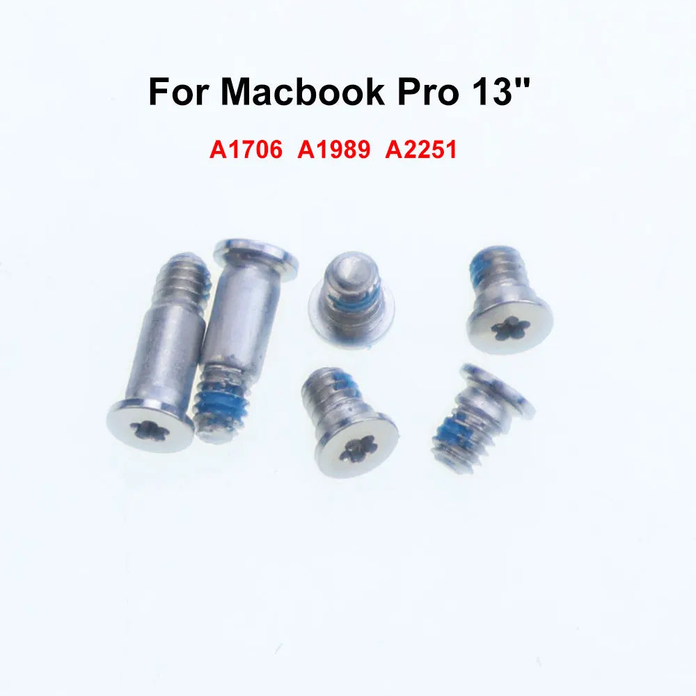 JCD 1Set For Macbook Pro Air Laptop Bottom Case Screws A1278 A1286 A1297 A1369 A1370 A1398 A1465 A1425 A1502 A1706 A1707 A1708