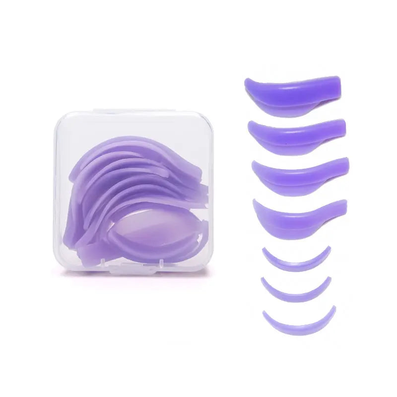 4/5/7 Pairs Silicone Eyelash Perm Pad Lifting Lashes Rods Shield Recycling 3D Eyelash Curler Accessories Applicator Makeup Tools