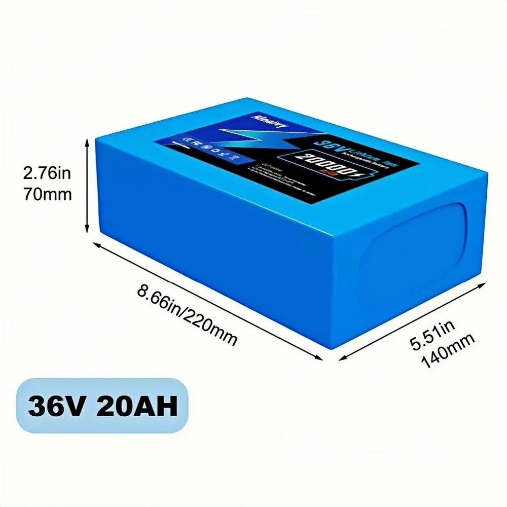 10S5P 36V 16000mAh Electric Scooter Lithium Battery 18650 Battery Pack 36V 12/16/20Ah Electric Scooter Electric Scooter Battery