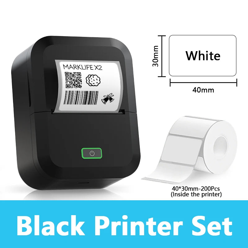 Marklife X2 Portable Bluetooth Thermal Label Printer