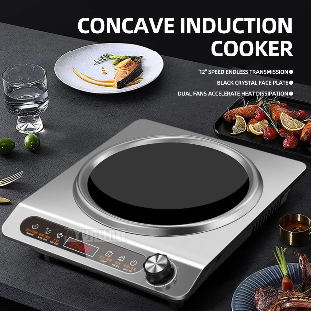 Electrodomesticos Para La Cocina y hogarHigh-power Induction Cooker Kitchen Cooktop