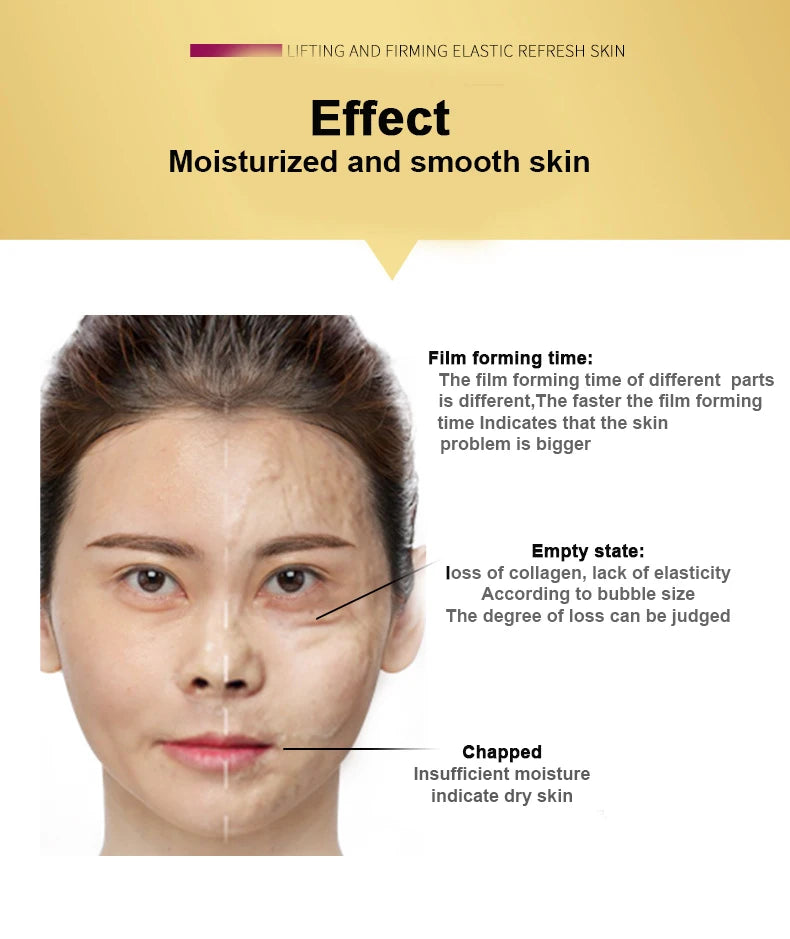 Korea Miracle Face Mask Peptide Essence Face Lifting Firming Hyaluronic Acid Fine Lines Moisturising SPA Skin Care Beauty