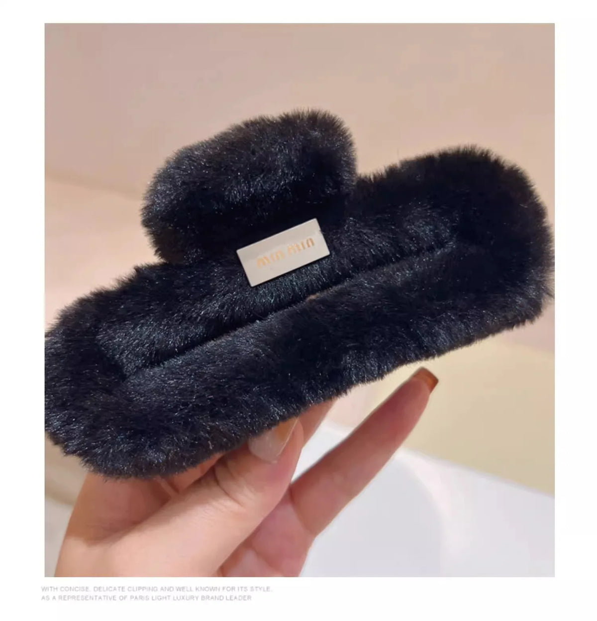 Elegant Hair Claw Clip Cute Chic Boho Unique for Women, Trendy Lightweight Acetate Clip, Office Party Wedding Casual Evening