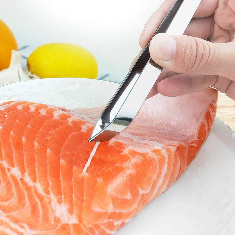 Stainless Steel Fish Bone Tweezers – Kitchen Tool