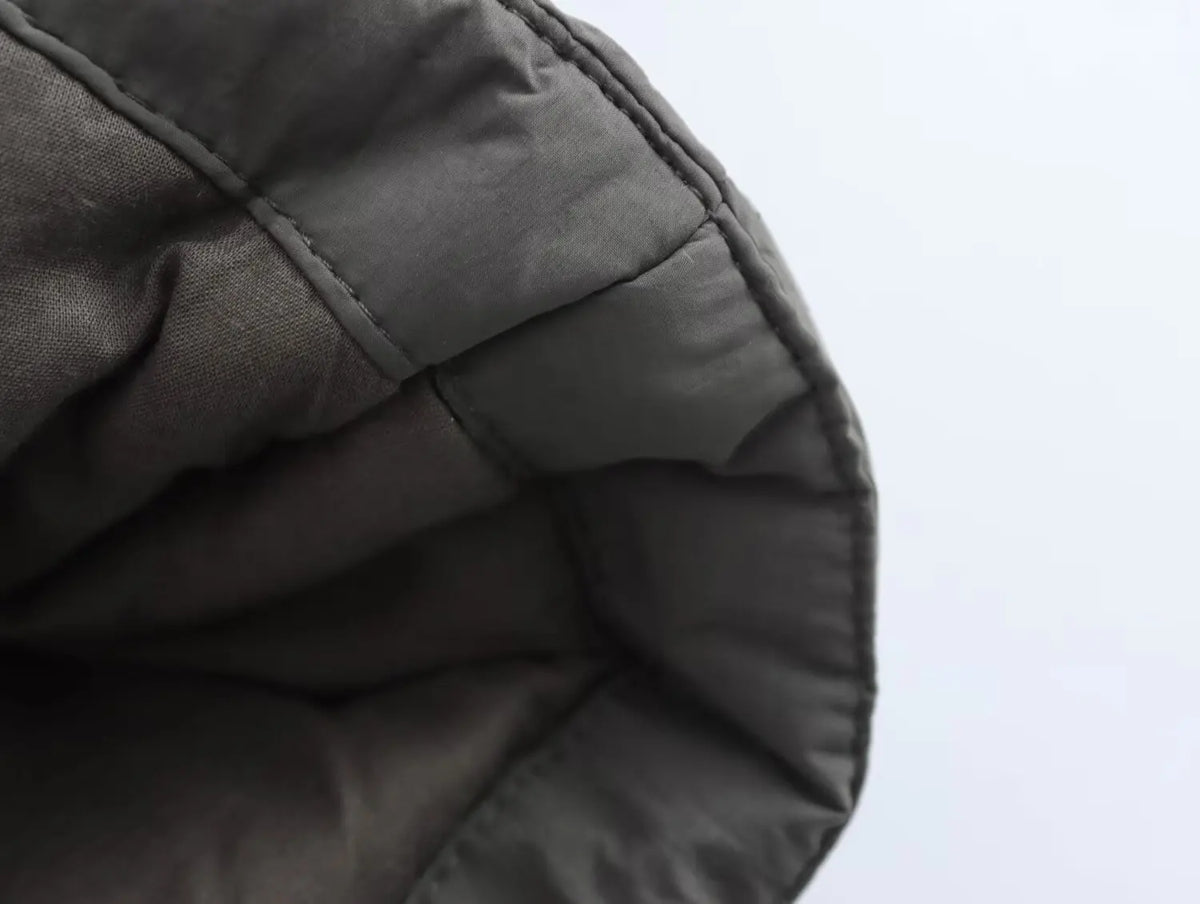 Fashion Lace Up Padded Cotton Jacket Women 2025 Winter Casual Loose Parkas Coat Vintage Outwear Female Warm Quilted Outerwears