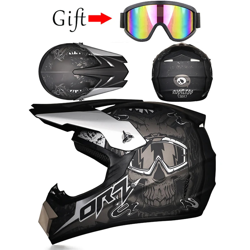 ORZ-905 Off road racing motorcycle helmet bicycle speed drop DH full helmet rally off-road helmet