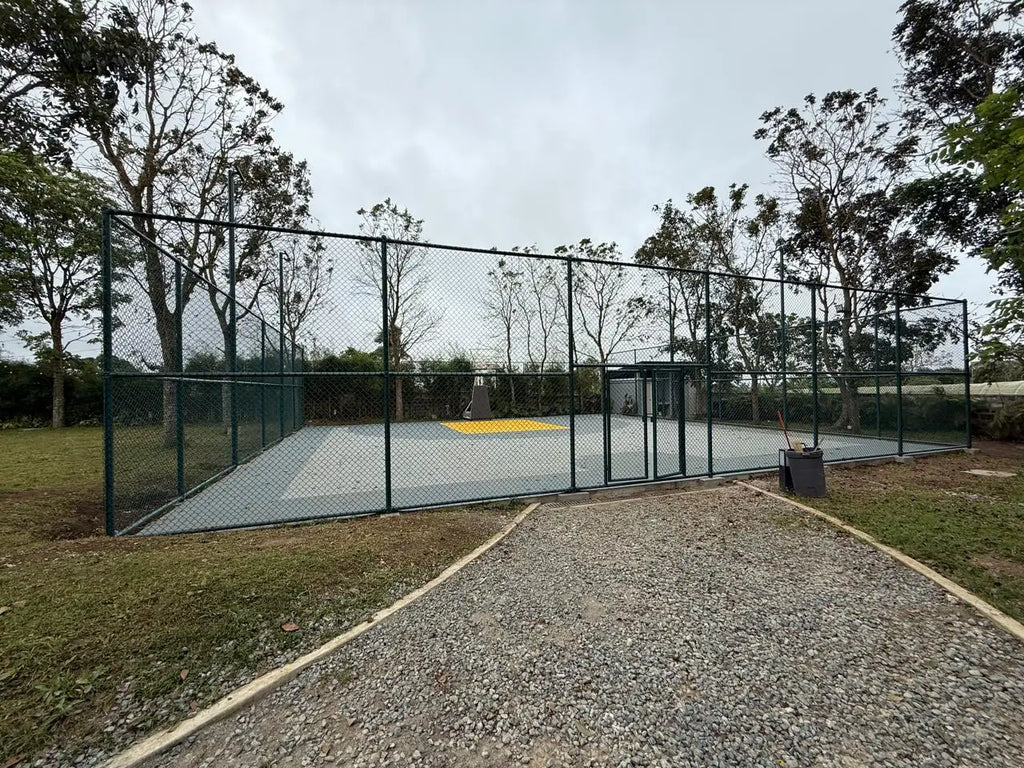 Customizable Half Basketball Court Flooring Interlocking Tiles CE Certified
