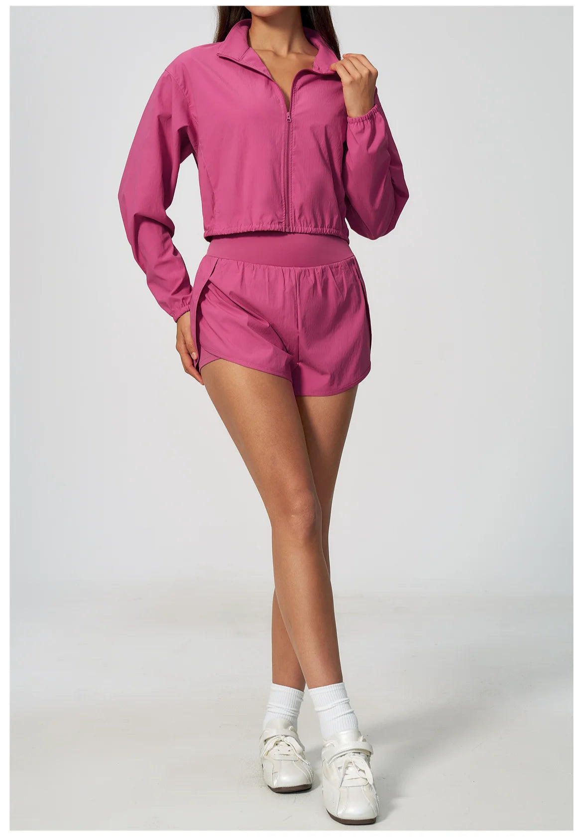 New Quick drying Yoga Set Women's Tracksuit 2 Piece Sports Set Breathable Sports Shorts Fitness Leisure Outerwear Yoga Clothing