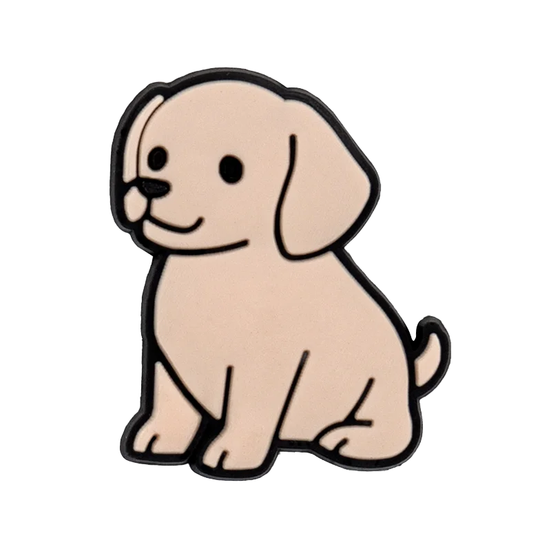 1pcs PVC Dog Shoe Charms Corgi Bulldog Puppy Husky Shoe Decoration Pins for Women Men Kids Sandal Accessories Buckle Ornament