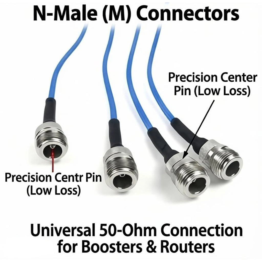 4x4 MIMO 5G/4G LTE & UWB Antenna 698-4000MHz,Compatible AT&T/Verizon/T-Mobile,Support N2/N5/N77/N66/N260