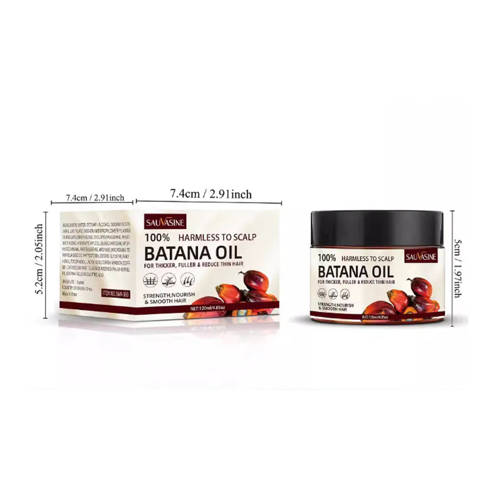 Batana Oil Hair Care Product Clean Supple Hair Care Lotion Soften Hair Reduce Rough Hair Split Increase Hair Elasticity HairCare
