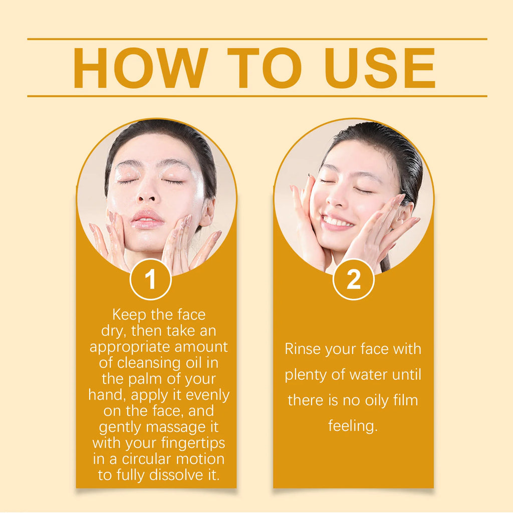 EELHOE Facial Cleansing Oil Centella Asiatica Skin Care for Sensitive Skin Barrier Repair Deep Skin Cleansing Makeup Remover Oil
