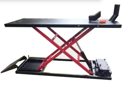 Hydraulic lift table Foldable scissor lift car 1.5 meters height 300 kg load workshop material handling