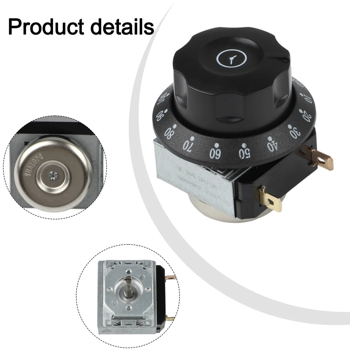 Electric Oven Timer Microwave Oven Timer Kitchen Management Easy Installation Flexible Time Settings Long-lasting Materials