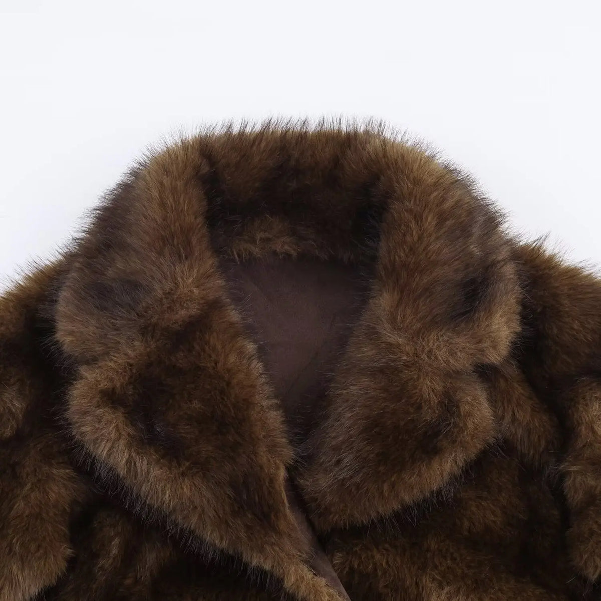 2026 Winter Women's Street Fashion Faux Fur Jackets For Women Long Sleeves Double-Sided Thick Warm New Casual Coats