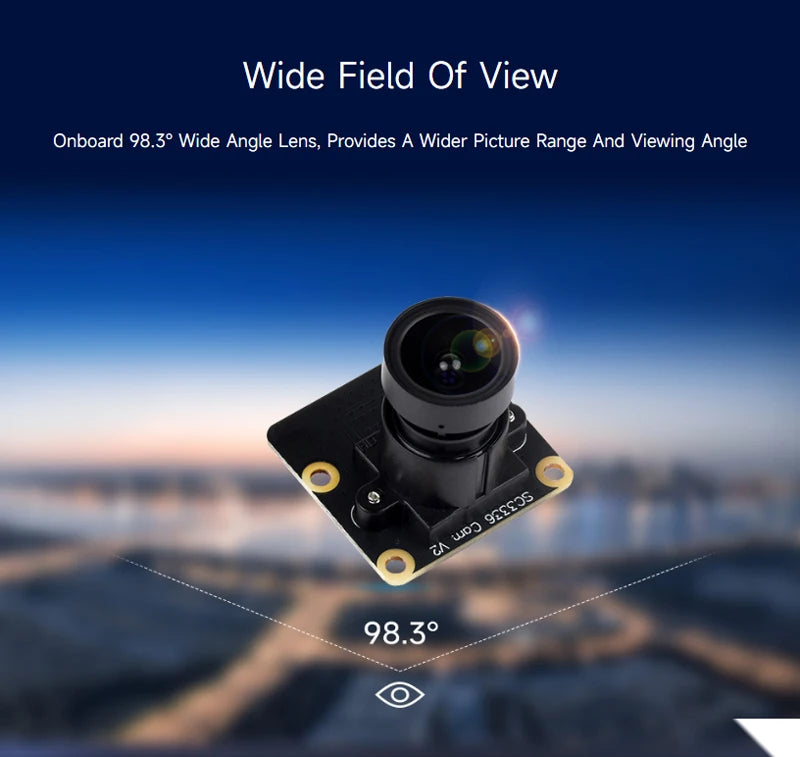 LuckFox Pico Camera SC3336 3MP Camera Module (B) High Sensitivity Low Light Performance Compatible LuckFox Pico Series Board