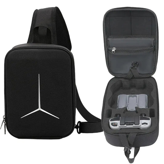 Carrying Case For DJI Neo 2 , Portable Drop Resistant PU Protective Shoulder Bag , Compatible With RC-N3/RC-N Remote Controller