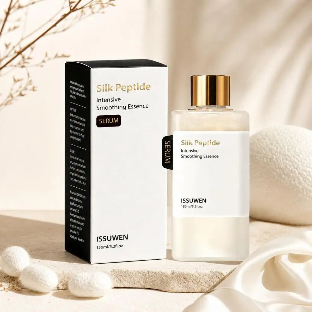 Korean Brand Collagen Face Care 150ml Fine Line Reduction Refreshing Hydrating Serum Silk Peptide Intensive Smoothing Essence