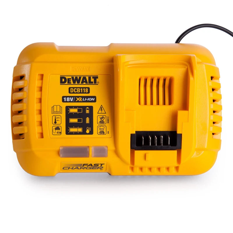 DEWALT DCB1102 DCB1104 DCB118 Battery Charger 12V/20V LED Indicator Universal Charger Tool Accessory Input Voltage 220V