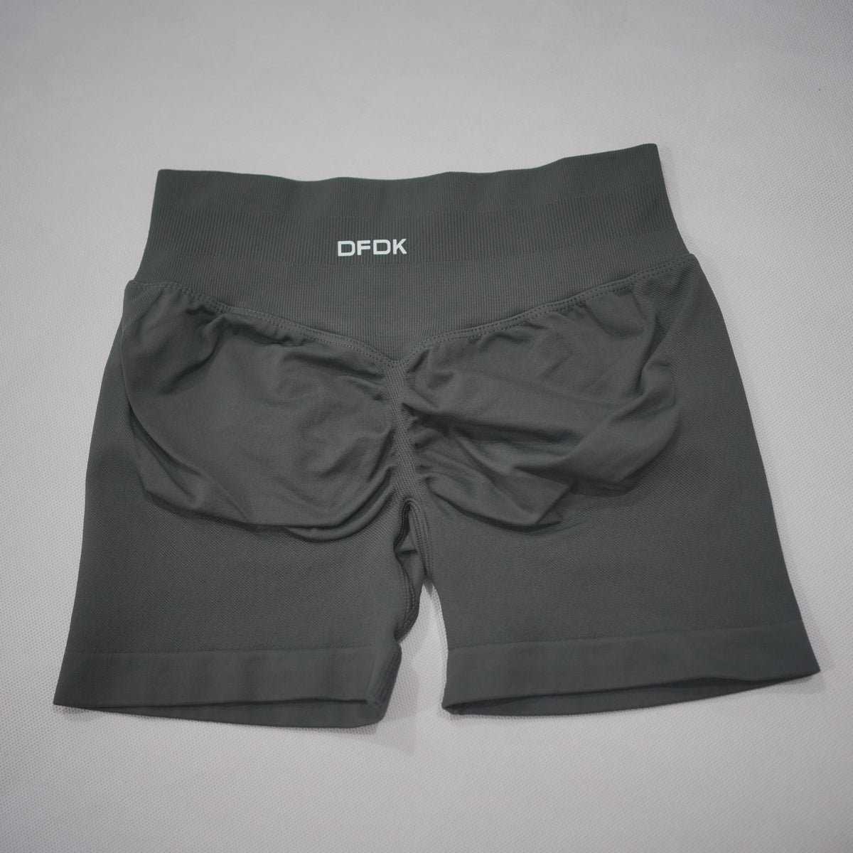 DFDK Women High Waist Yoga Shorts Scrunch Butt Lift Squat Proof Push Up Workout Shorts Gym Running Fitness Athletic Shorts