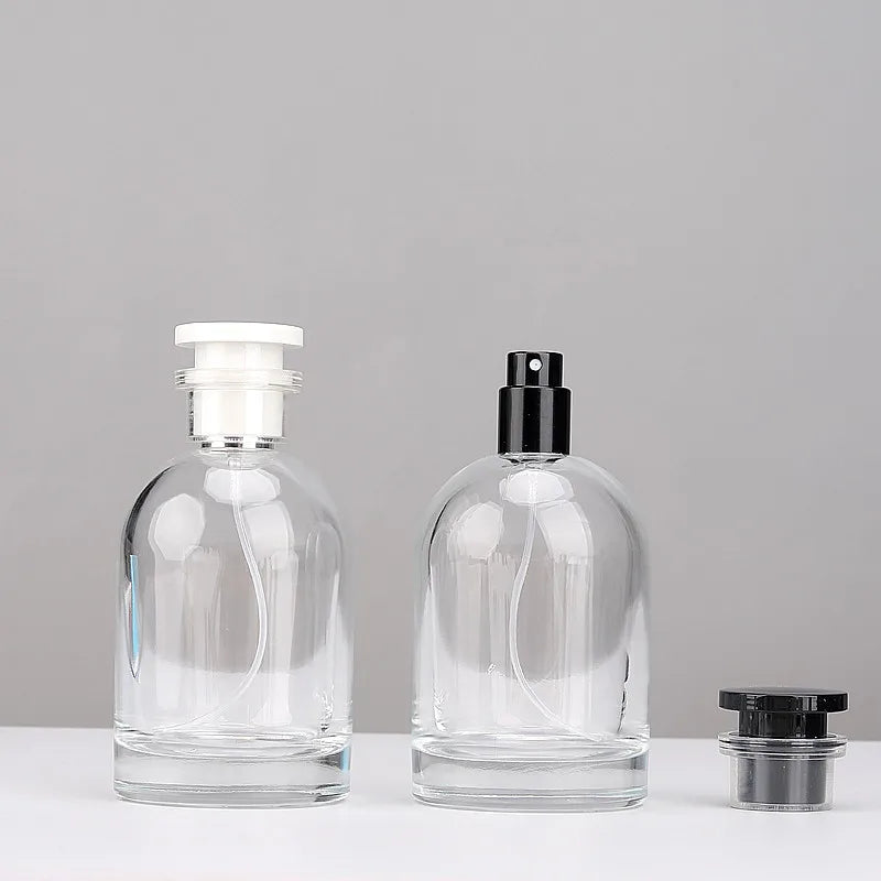 Perfume Bottles 100ML High-End Portable Spray Bottle Advanced Press Empty Bottle Replacement Refill Perfume Container