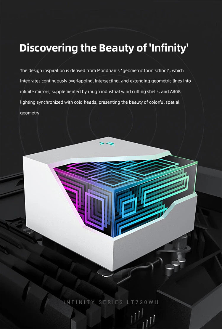 240 AIO CPU Wate Cooler Water Cooling 240mm Radiator For LGA1700 20XX 115X 1200 AMD AM4 AM5 DeepCool LT520