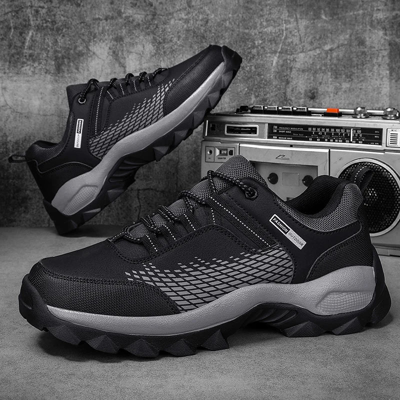 Men Shoes Winter Men Casual Shoes PU Waterproof Comfortable Masculino Outdoor Walking Sneakers Size 39-46 Shoes Male