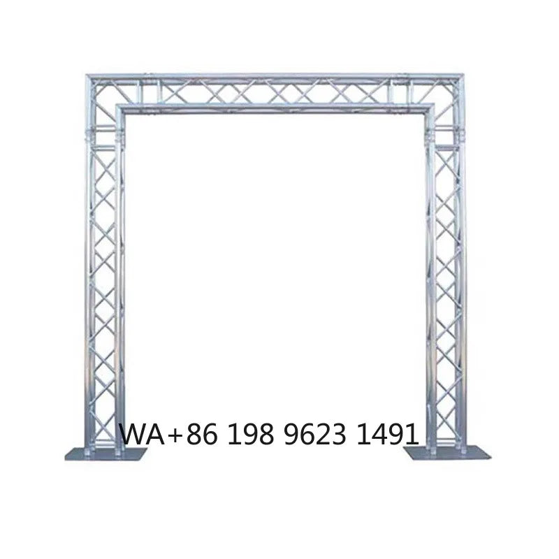 Outdoor Event LED Truss Display Ground Support Video Wall Light Frame Stage Commercial Advertising LED Screen Booth Equipment