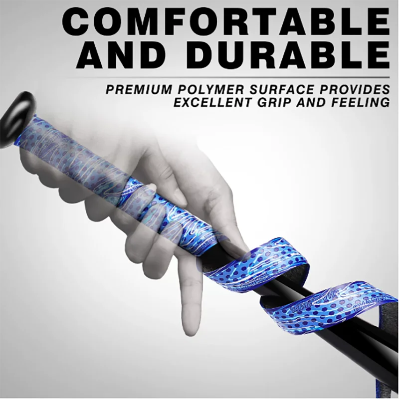 Tennis Badminton Racket Baseball PU Overgrip 1m Reduce Hand Friction Comfortable Feel Anti-Skid Sweatband Tape