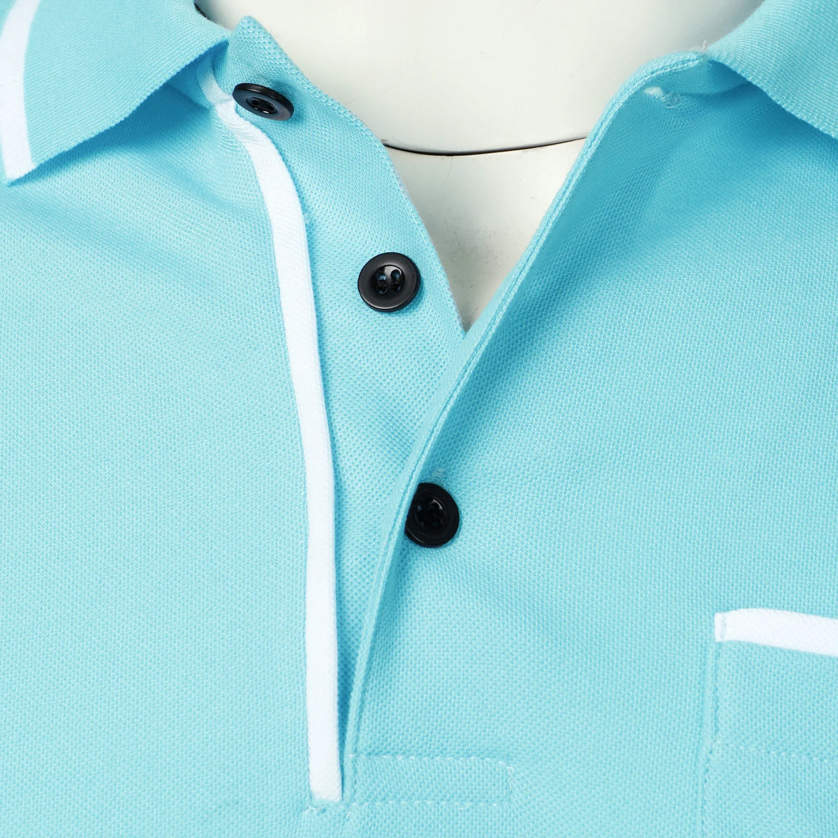 Fashionable men's casual solid-color short-sleeved top, men's lapel short-sleeved T-shirt, casual and fashionable solid-color sh