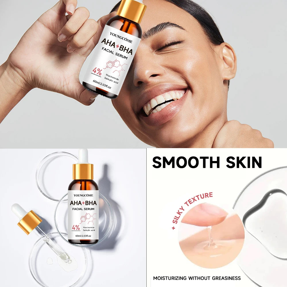 Salicylic Acid Facial Serum Firming Even Skin Tone,unclogs Pores oil Control Lightening Fine Lines Fast Absorption Face Care ﻿