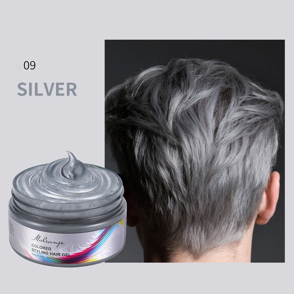 Disposable Hair Dye, Easy to Color, Easy to Clean, Instant Coloring, Creating colorful and Fashionable Hairstyles