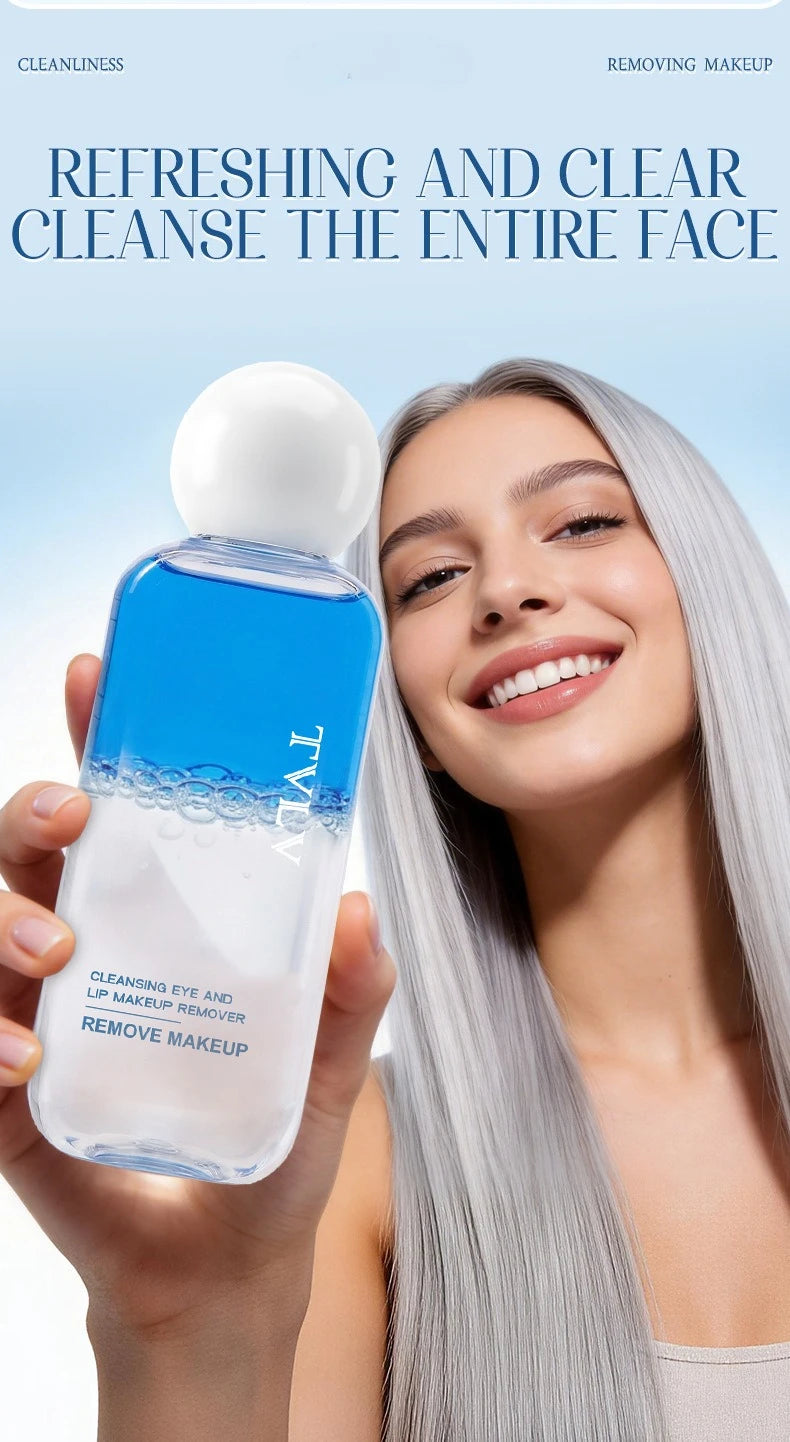 TVLV Gentle Makeup Remover, Refreshing and Gentle in Its Removal, Without Causing Tension, Effectively Cleansing The Makeup.