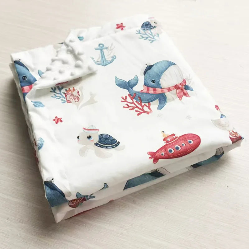 100 * 75 Spring/Summer New Baby Bean Blanket