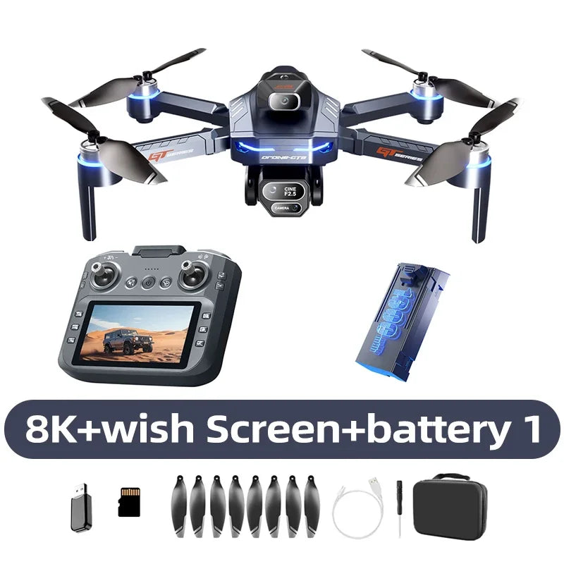 GT8 Folding Camera Drone with Remote Control