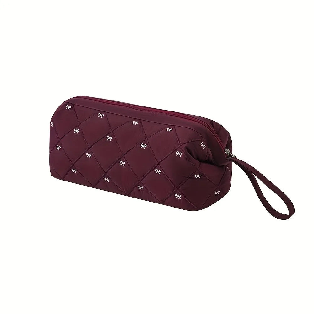New Large Capacity Beauty Hair Organizer Case Cosmetic Bag Portable Travel Cosmetic Storage Bags with Curling Iron/Hair Dryer