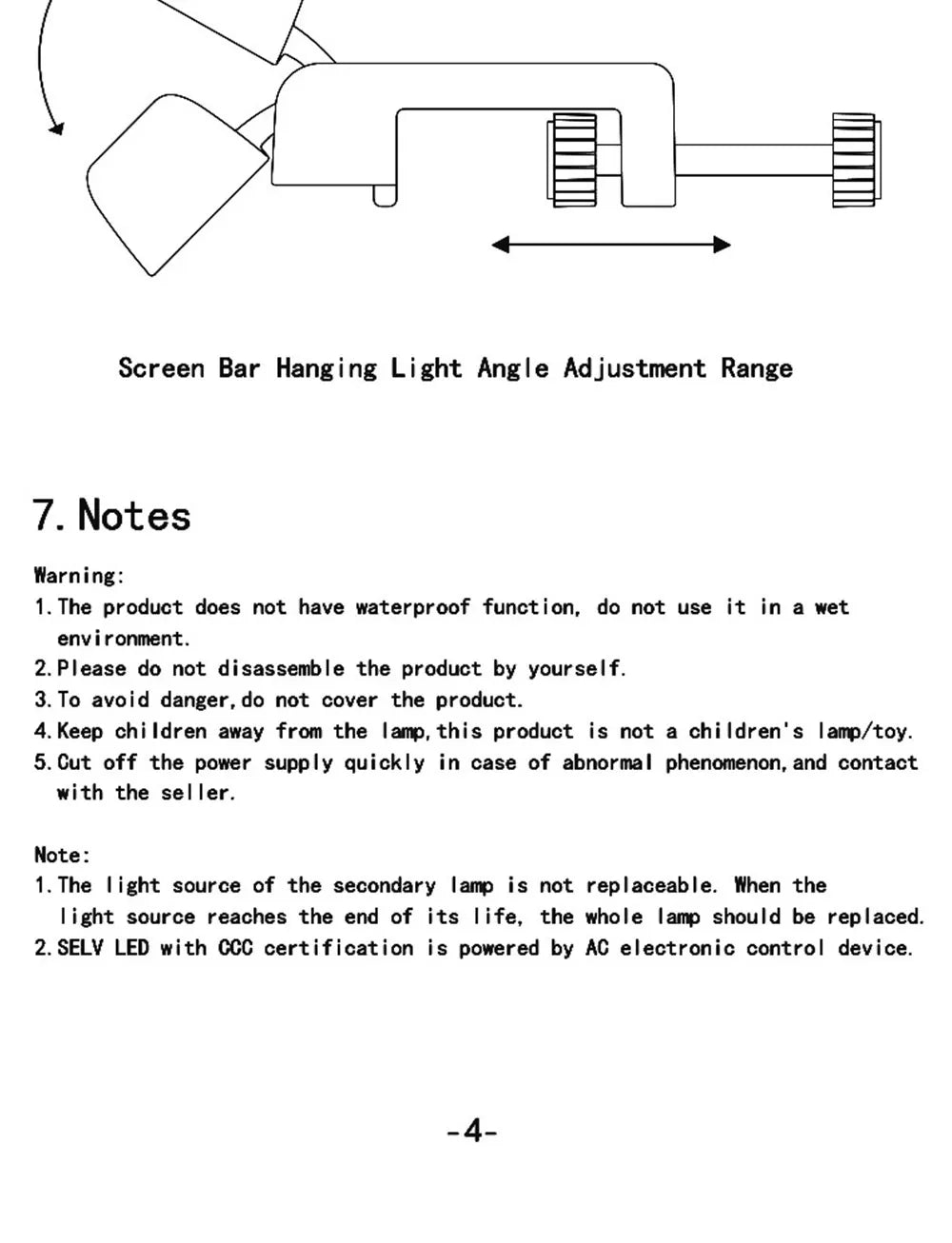 Screen LED Bar Desk Lamp PC Computer Laptop Screen Lamp  Hanging Light Bar Table Lamp Office Study Reading Light For LCD Monito